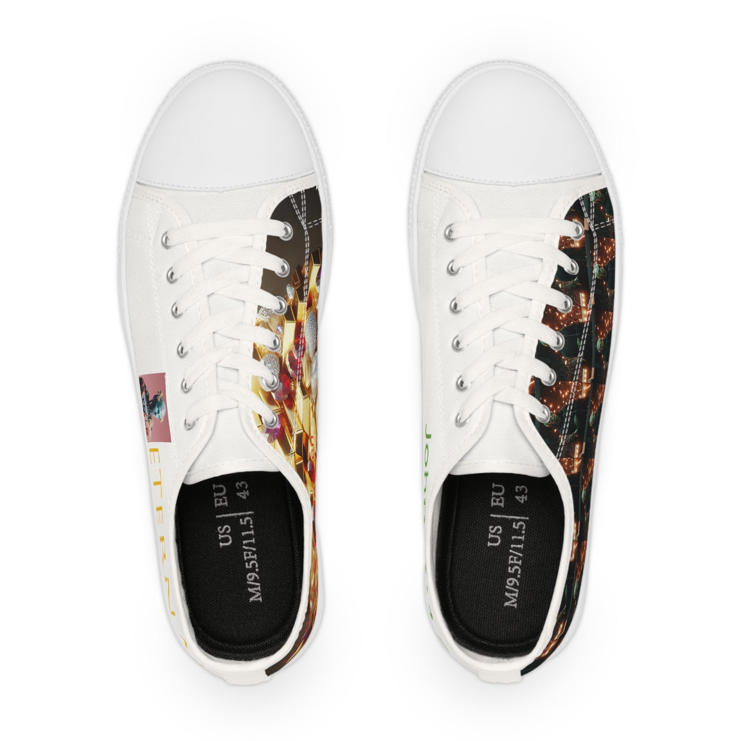 John 3:16 Men's Low Top Sneakers