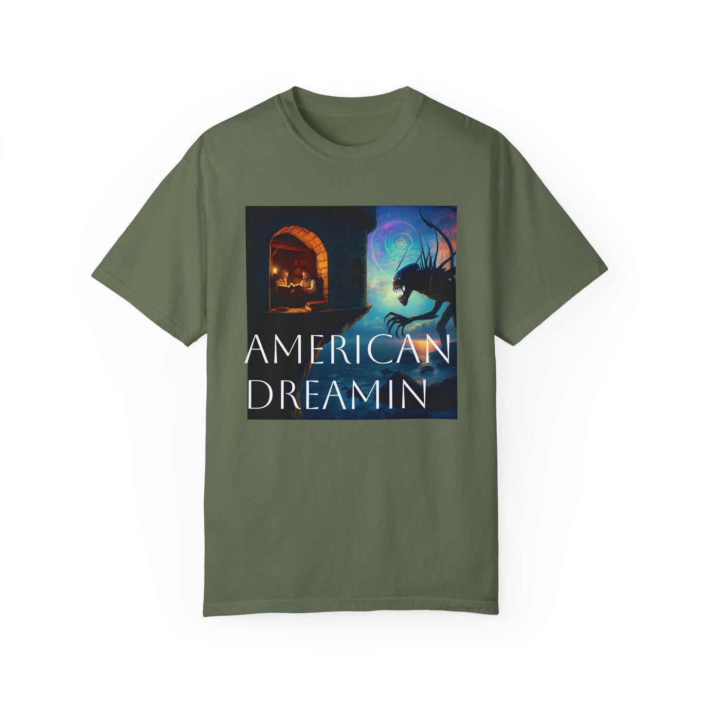 American Dreamin Unisex Garment-Dyed T-shirt