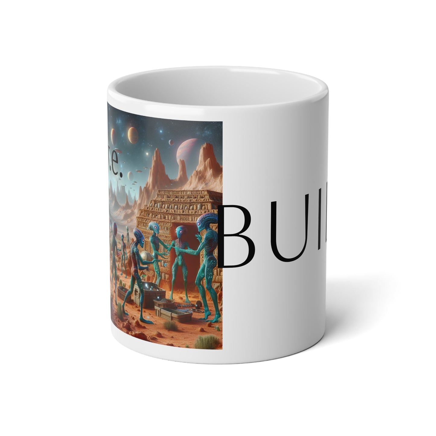 Build Jumbo Mug, 20oz