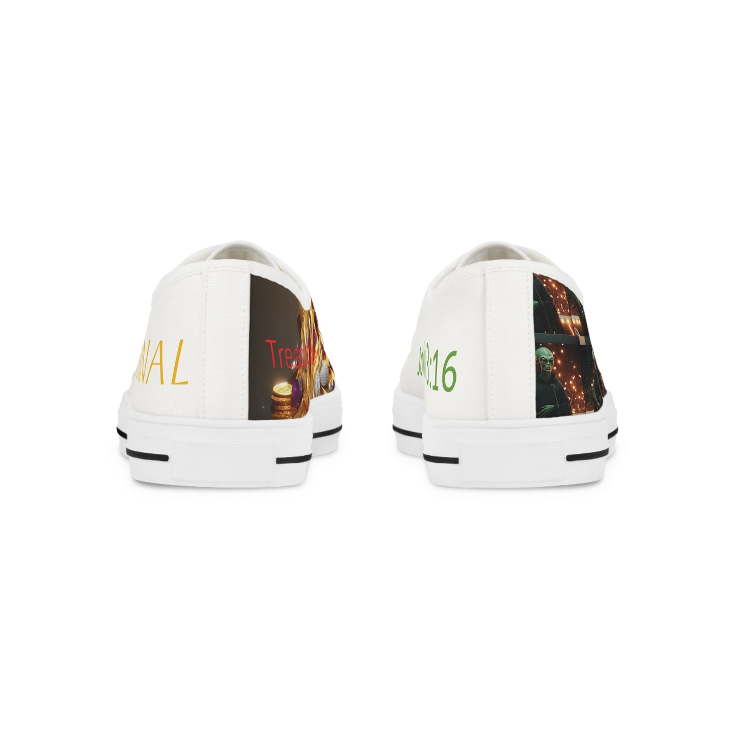 John 3:16 Men's Low Top Sneakers