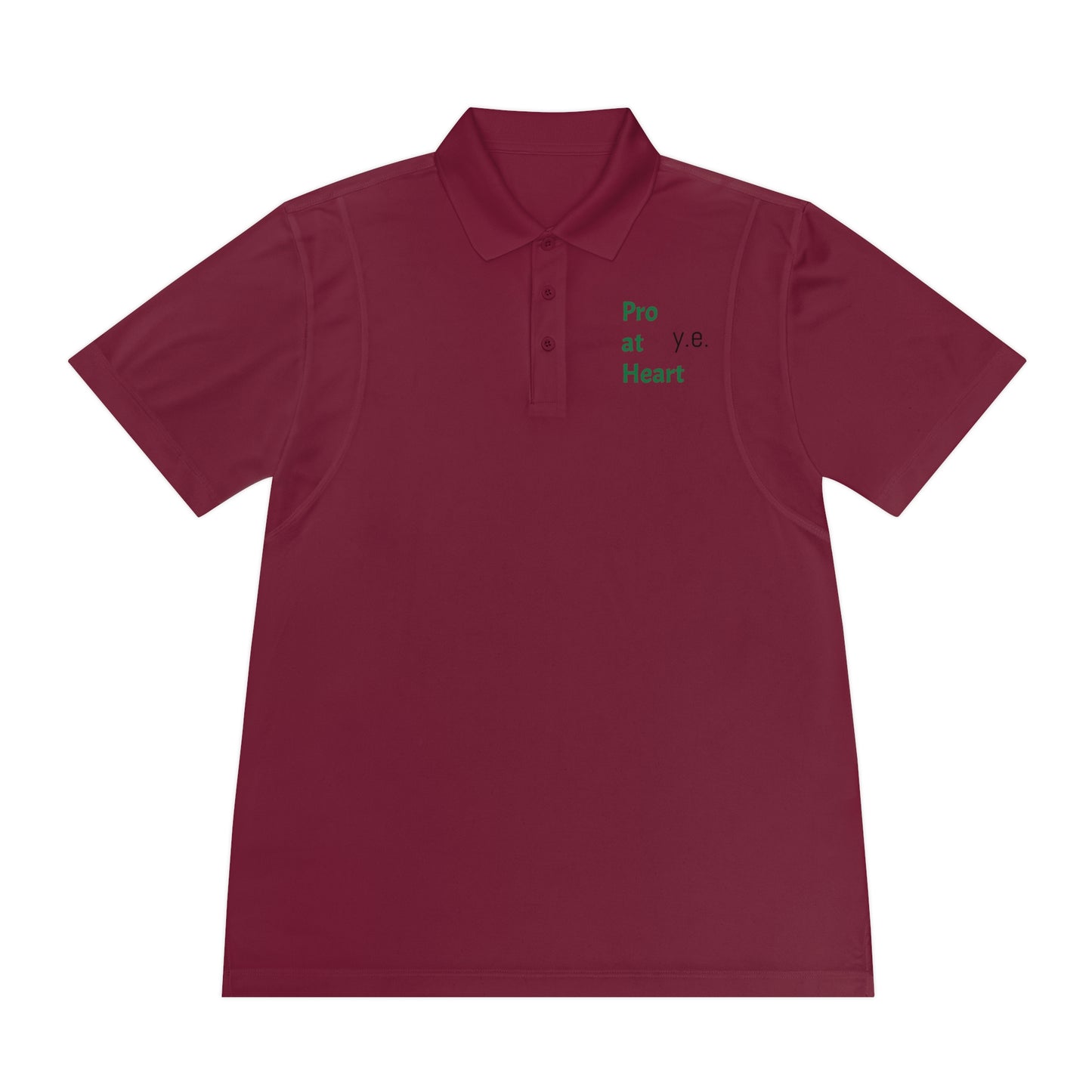 Pro at Heart Men's Sport Polo Shirt