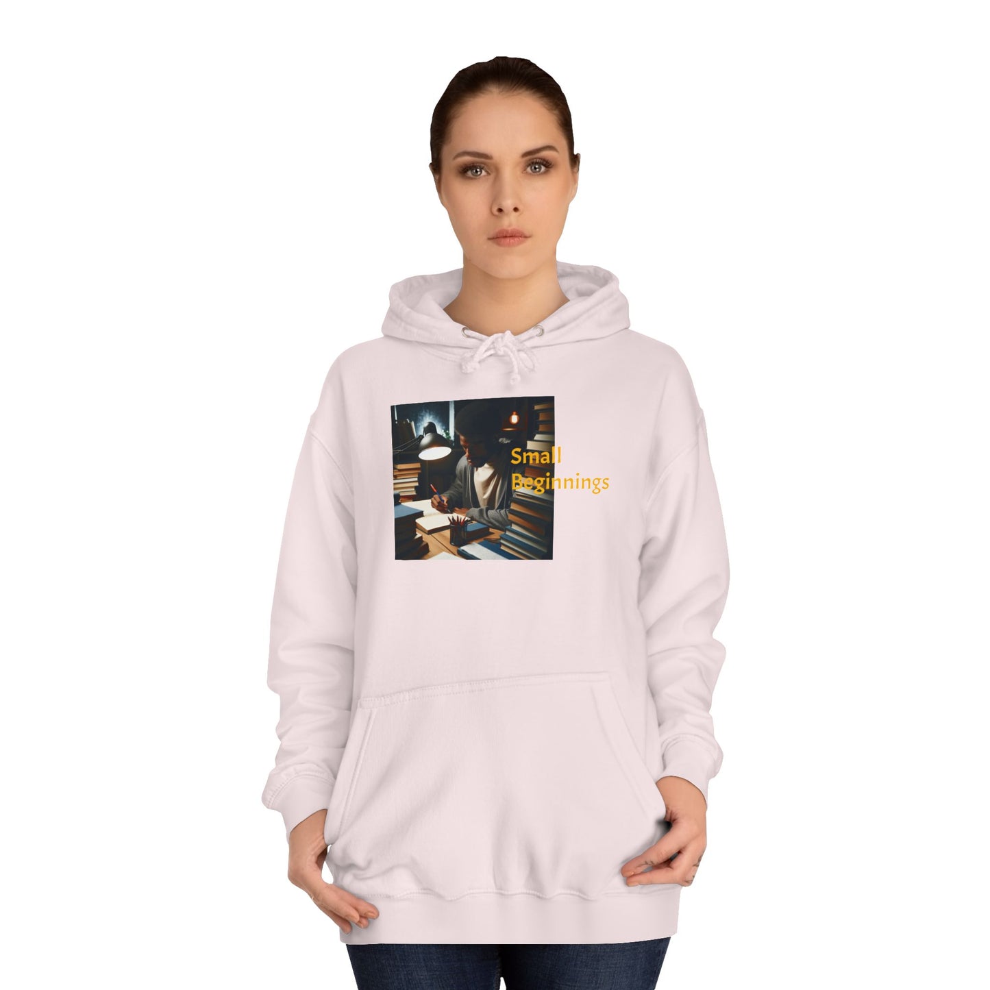 Small Beginnings Unisex College Hoodie