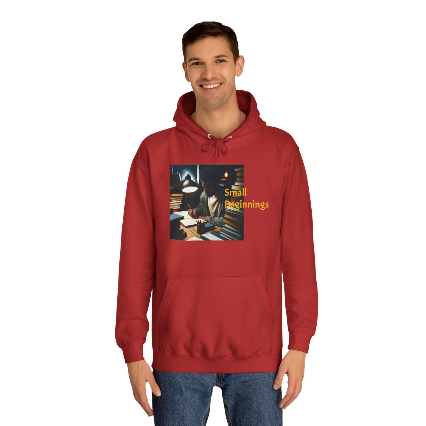 Small Beginnings Unisex College Hoodie