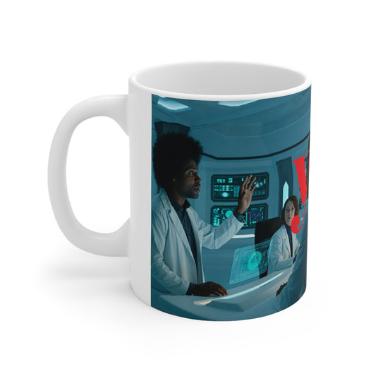 Working Future Ceramic Coffee Cups, 11oz, 15oz