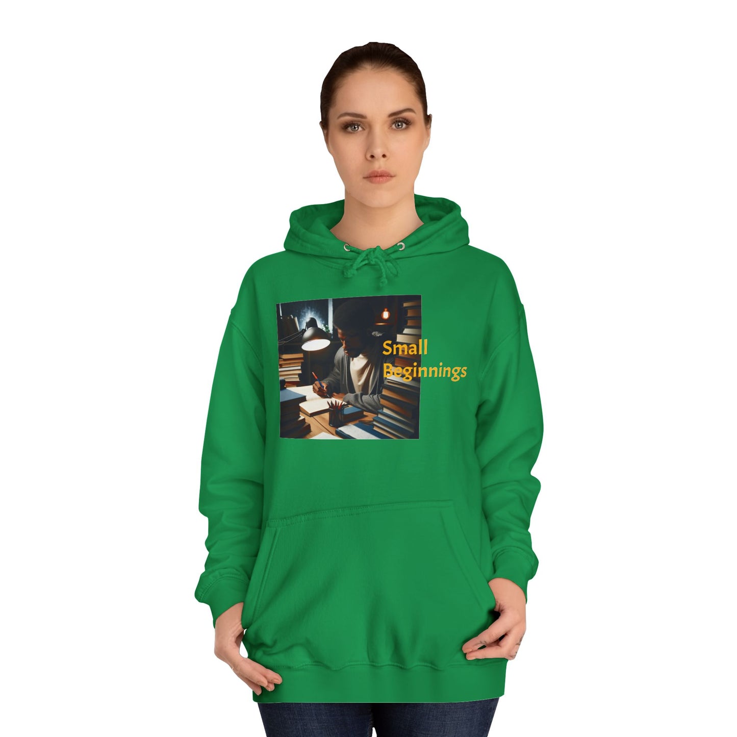 Small Beginnings Unisex College Hoodie