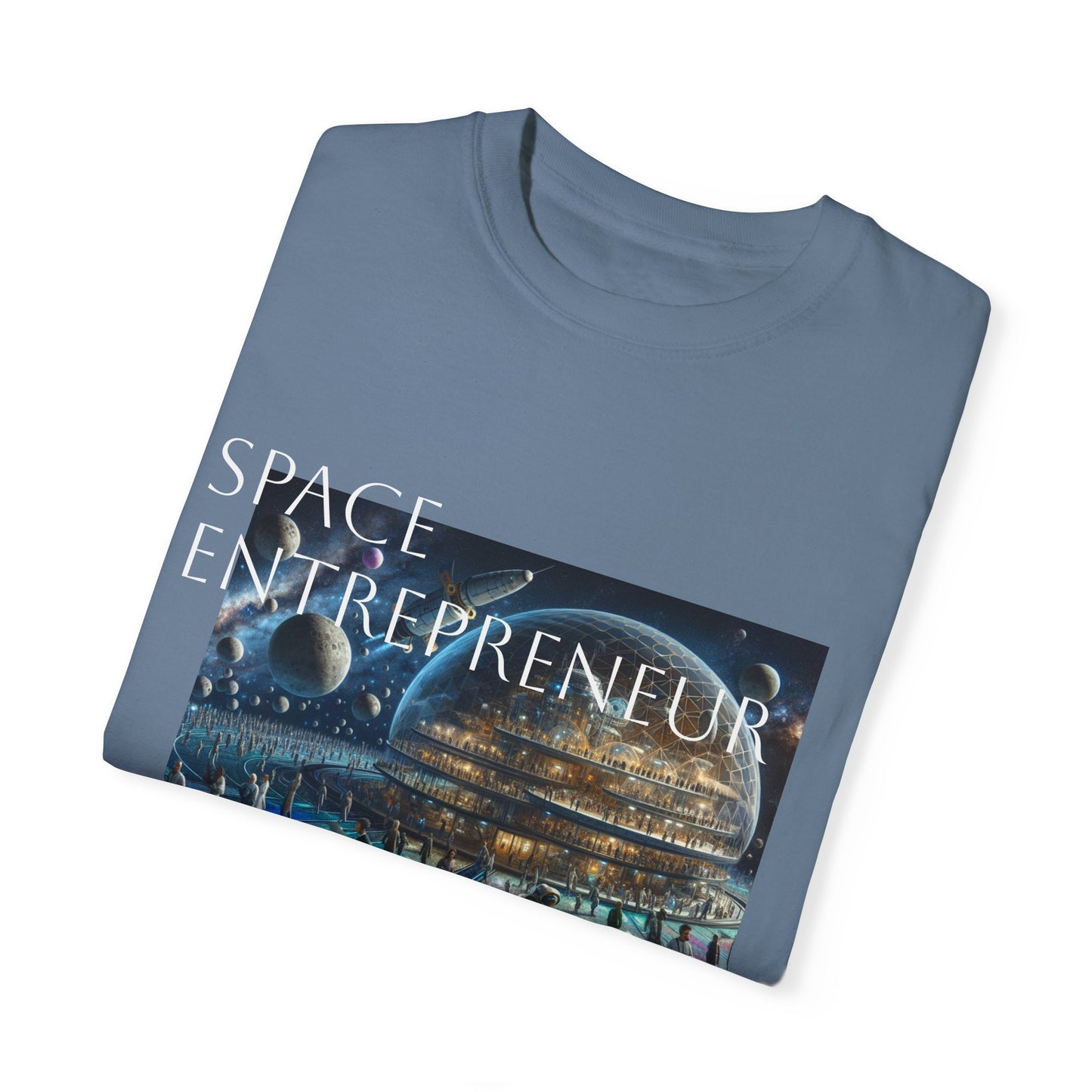 Space Entrepreneur Unisex Garment-Dyed T-shirt