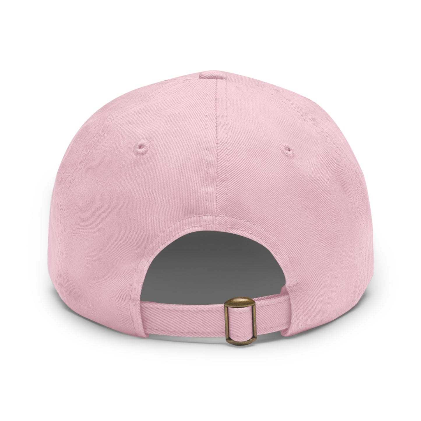 I'm On To Something Dad Hat with Leather Patch (Rectangle)