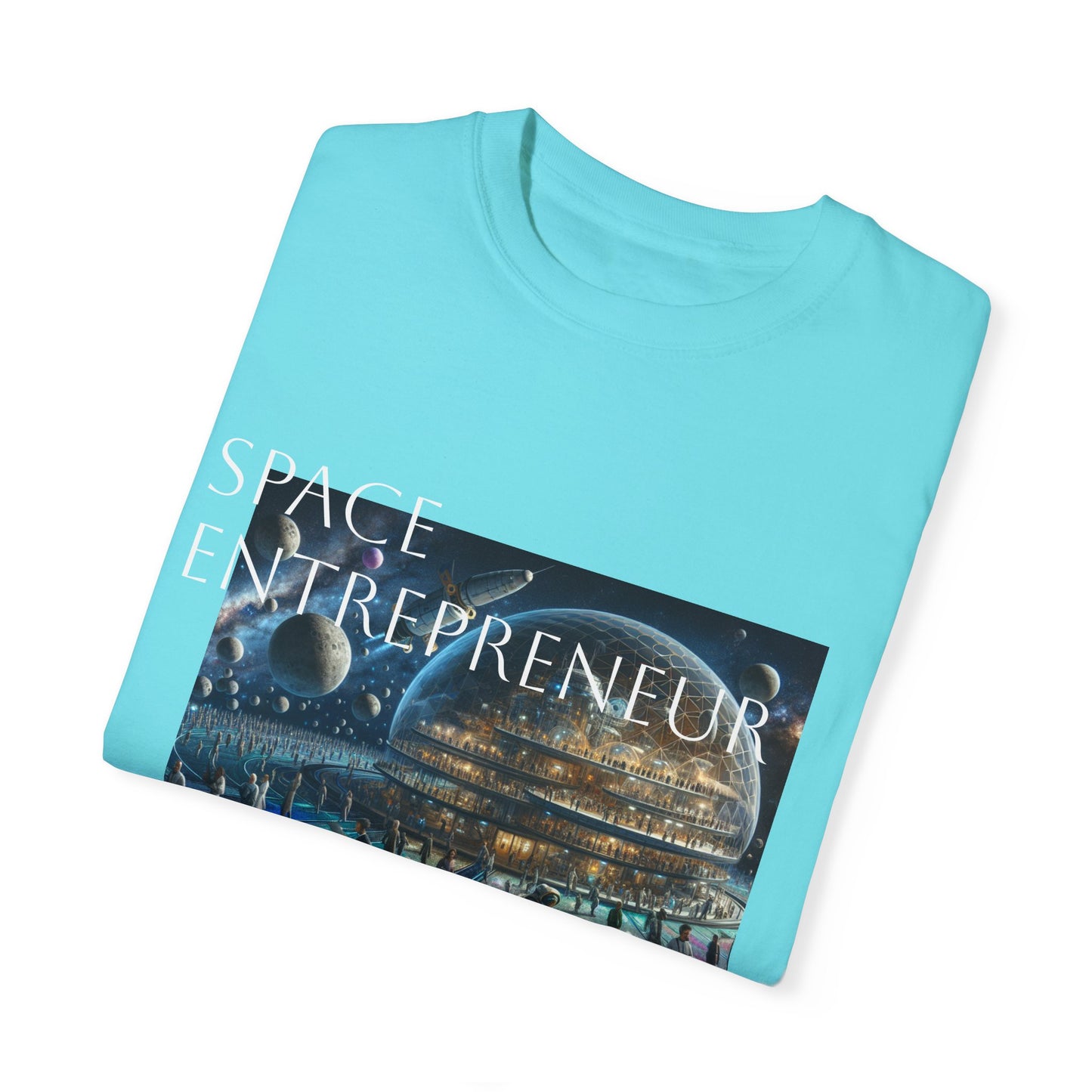 Space Entrepreneur Unisex Garment-Dyed T-shirt