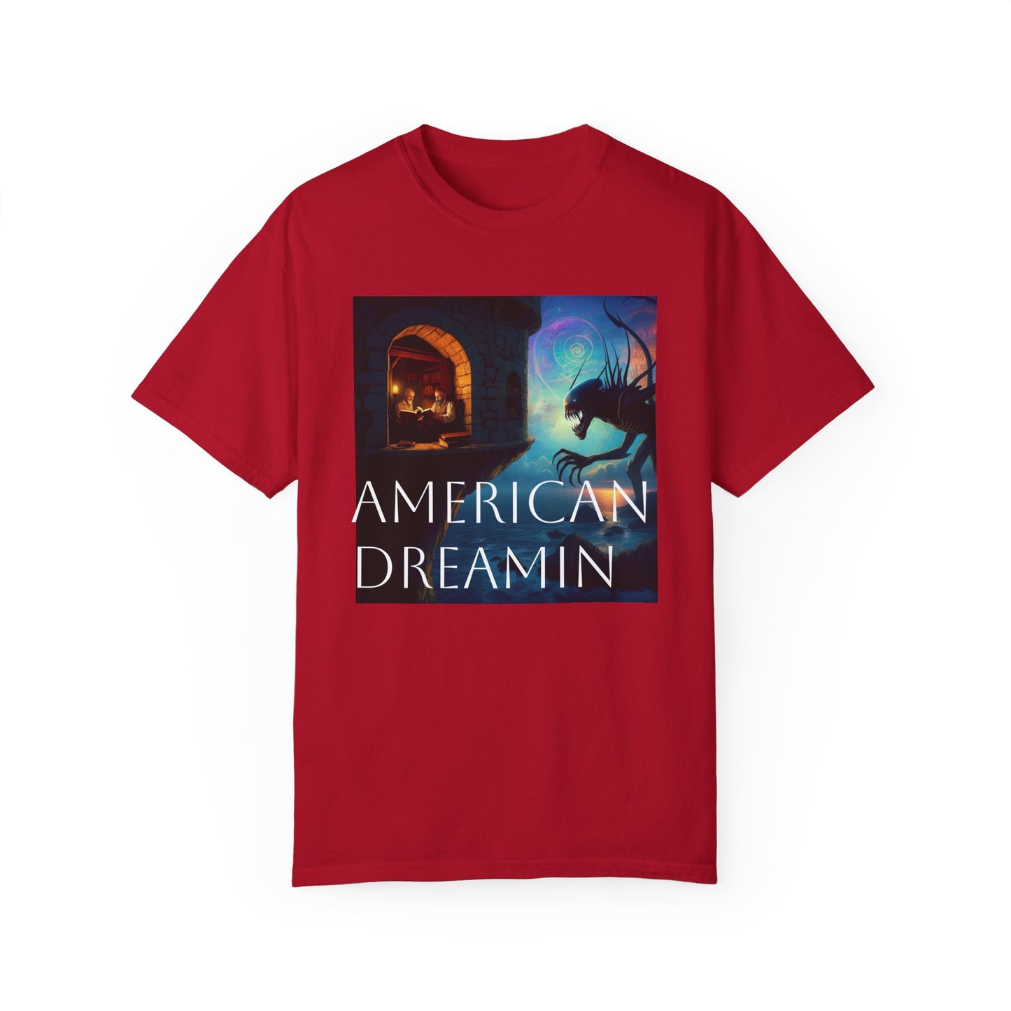American Dreamin Unisex Garment-Dyed T-shirt