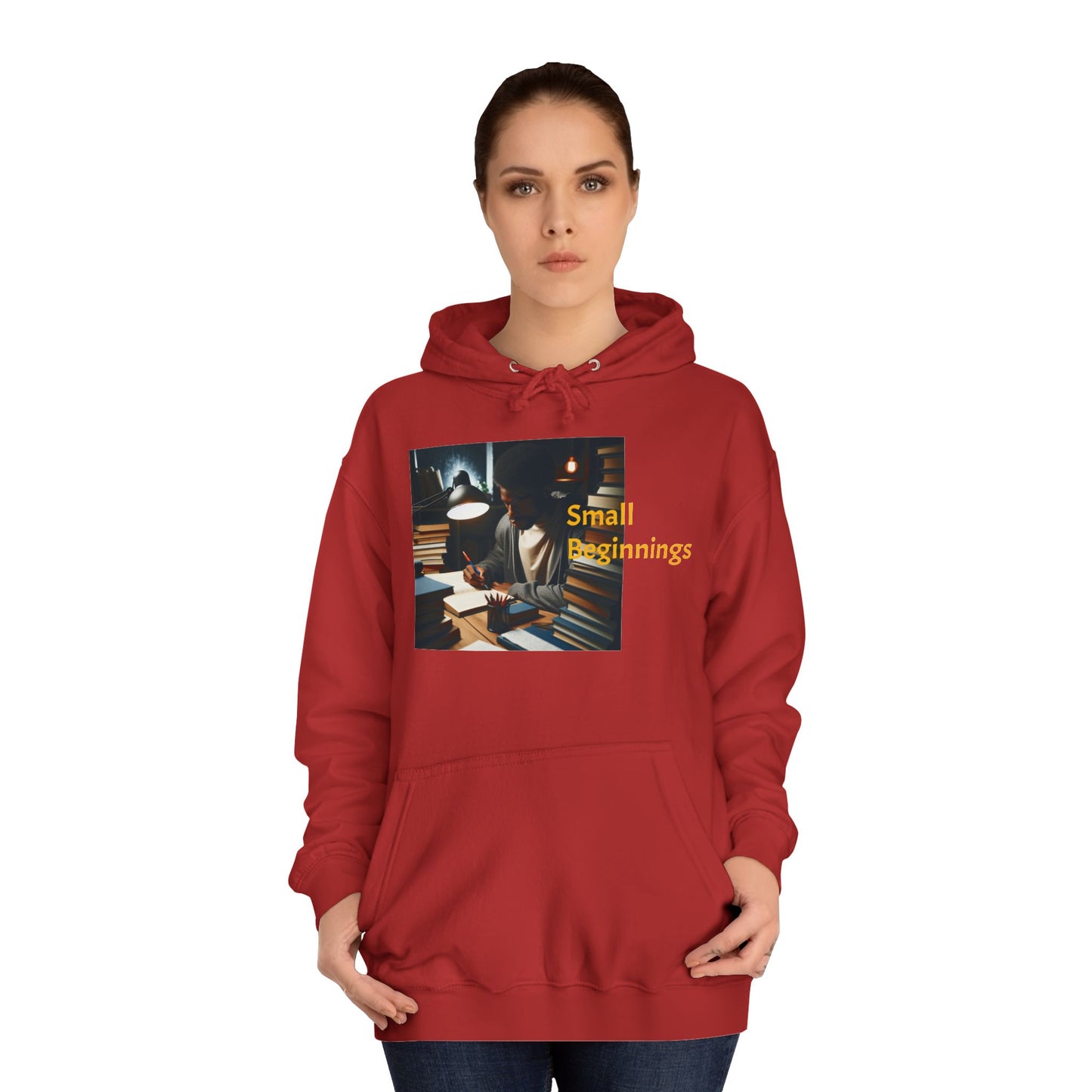 Small Beginnings Unisex College Hoodie