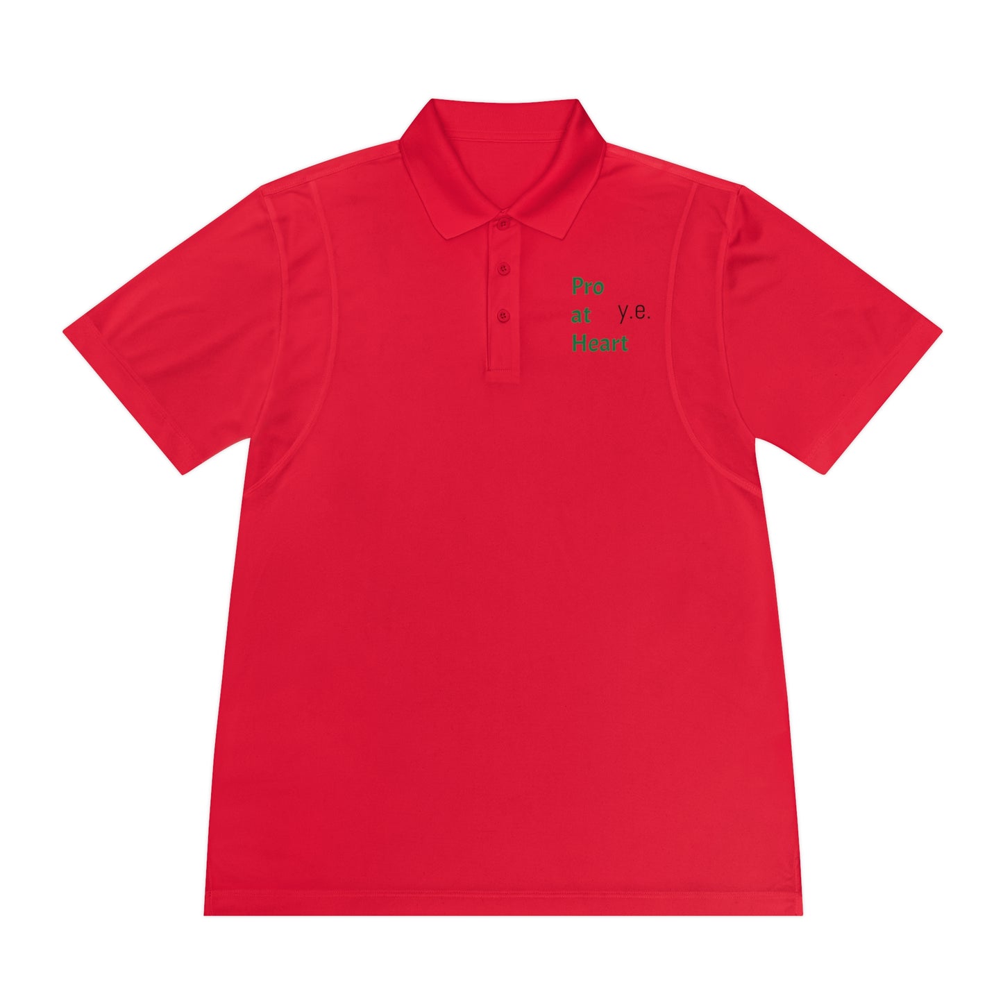 Pro at Heart Men's Sport Polo Shirt